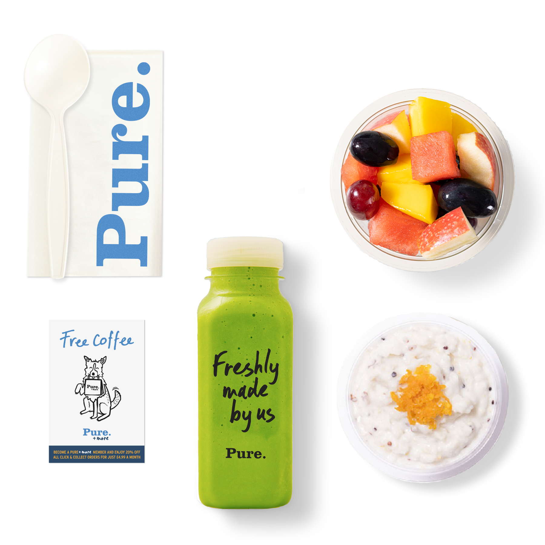 Vegan, No Gluten Breakfast - Pure